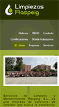 Mobile Screenshot of limpiezasraspeig.es